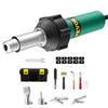 VEVOR Aparat de sudat plastic cu aer cald, Pistol cu aer cald 1600W, 122-1112 grade F Pistol de sudură cu aer cald pentru PVC TPO Vinil