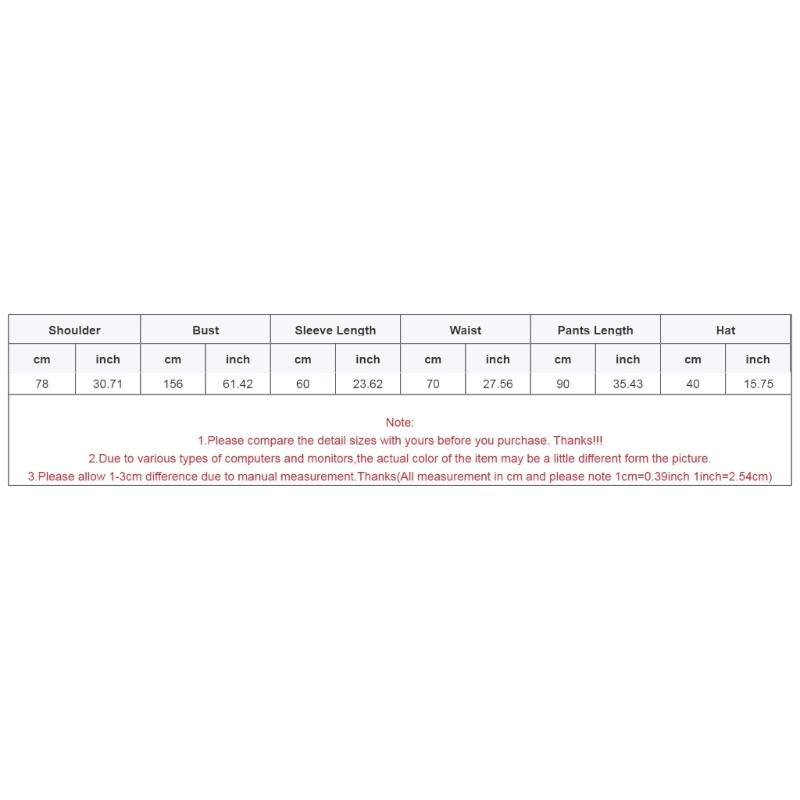 7Pieces Christmas Santa Clause Costume Set, Adult Santa Clause Suit Santa Cosplay Props for Christmas Halloween Cosplay