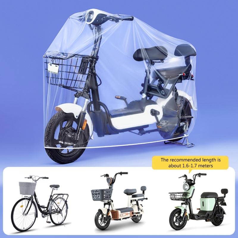 Housse de Pluie Imperméable pour Moto Scooter Protection Extérieure contre le Soleil Anti-poussière Protecteur