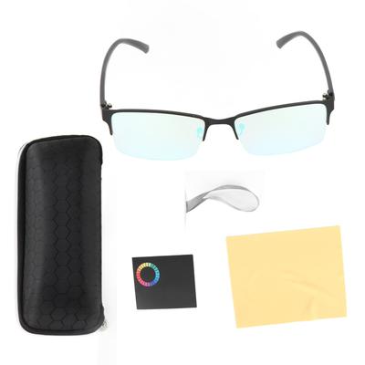 Color Blindness Glasses High Transmittance Colorblind Glasses Lightweight Color Deficient Glasses with Storage Case