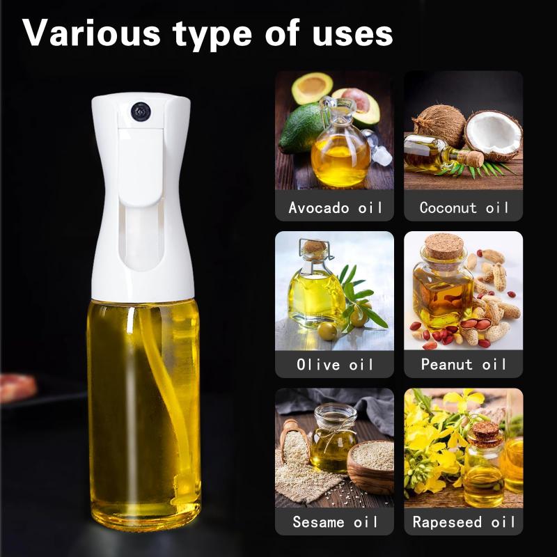 Küchenhaushaltsöl-Sprühbehälter Küchenhelfer Backen und Grillen Kochen Sprühölkontrollflasche