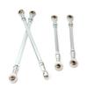 1 Paar 240/250/260/270/280/300/315mm 8mm Spurstangen-Kit Kugelgelenk Für 49cc Elektrisches Mini Kinder ATV Go-Kart Buggy Quad Bike
