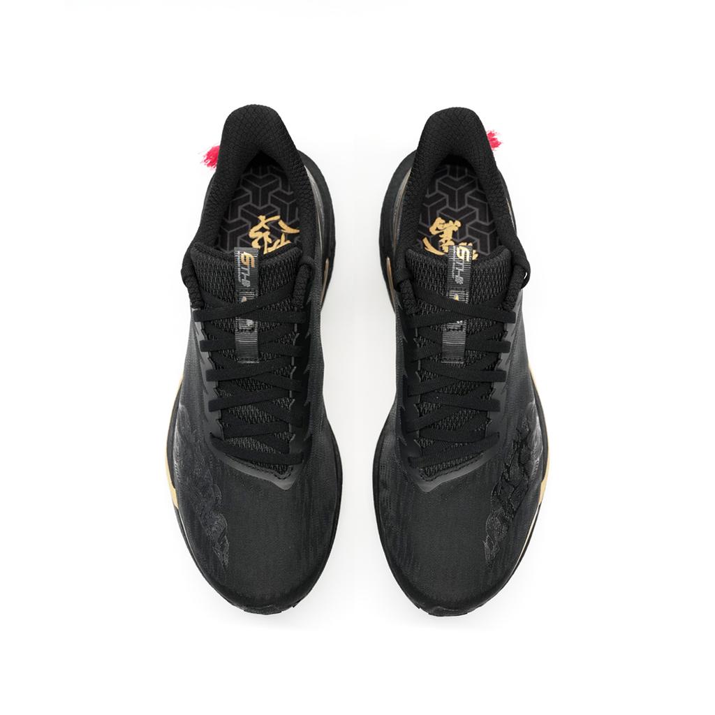 Anta Low Top Sports Running Shoes Men's Basic Black/Metal Gold 112615531R-1