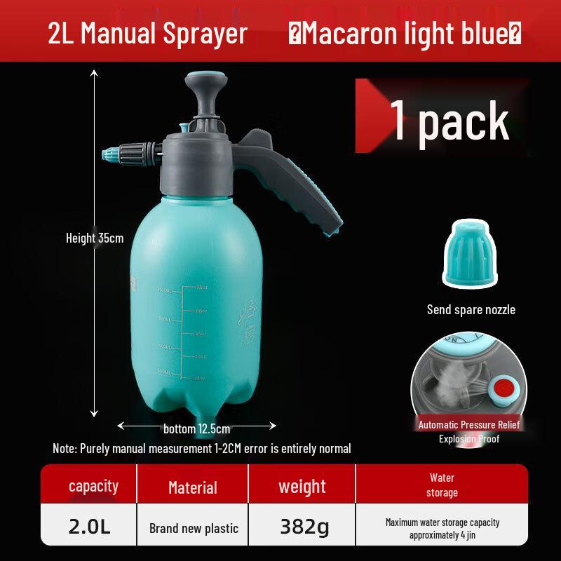 WEDO Air Pressure Plant Spray Bottle CN plug (adapter included)