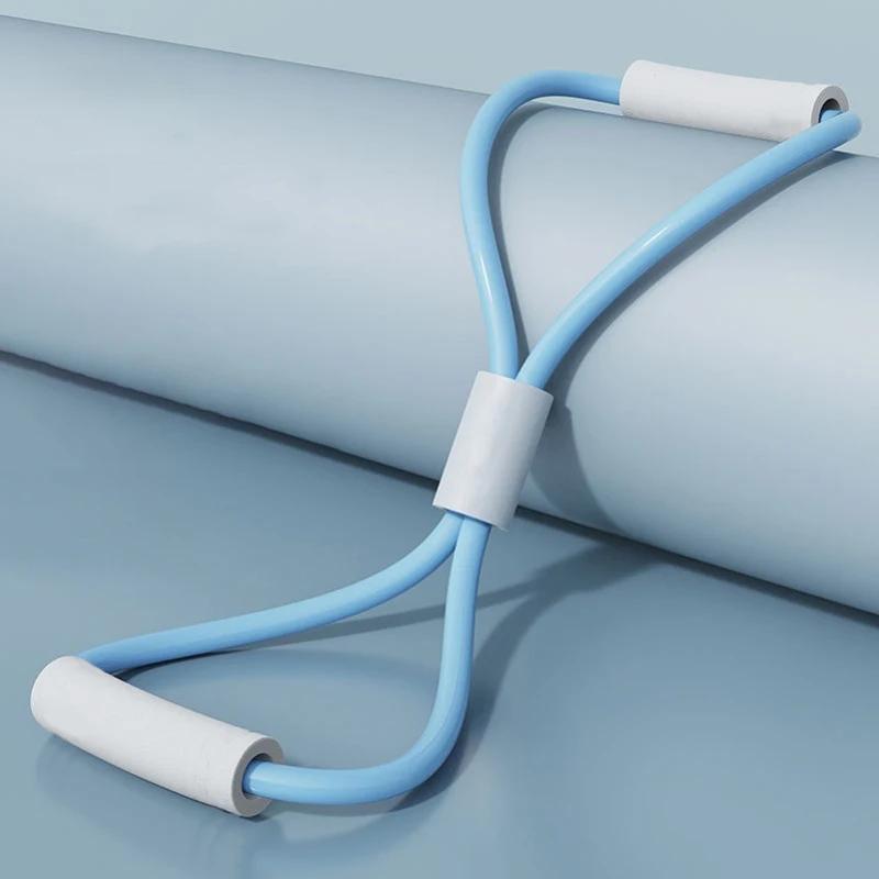 Figure-Eight Resistance Band Resistance Rope Home Fitness Training Equipment For Shoulder Opening Back Beauty Arm Slimming