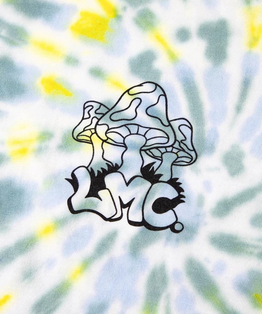 LMC Tie Dye Mushroom Long Slv Tee Yellow
