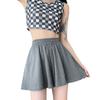 Sports Shorts Women's High Waist A Line Thin Wide Leg Skirt Small Casual Pleated Skirt Pants
