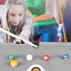 Portable Tabletop Billiard Table Pool Arcade Game Table For Kids Adults Living Room Game Room With Cue Sticks Sphere Set Triangle