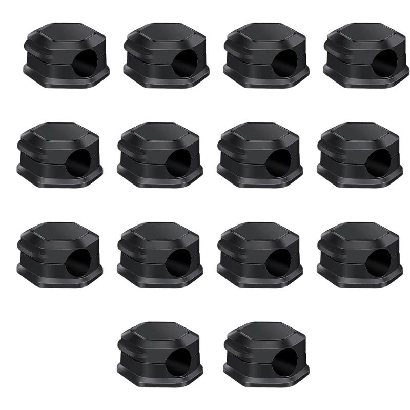 Magnetický organizér kabelů, klip pro noční stolky, nabíječku telefonu a správu kabelů k počítači