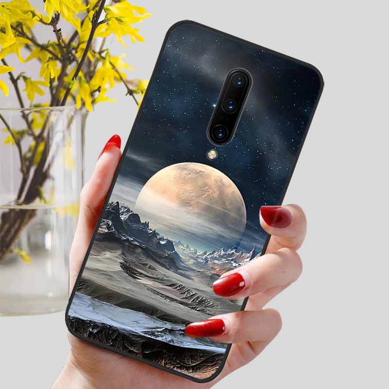Phone Cover For Oneplus 7 Pro Case Lovely Printed TPU Silicon Soft Capa On for One Plus 7 7T Pro Oneplus7 7Pro Protection Covers