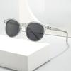 Unisex UV Protection Round Frame Sunglasses for Outdoor & Driving