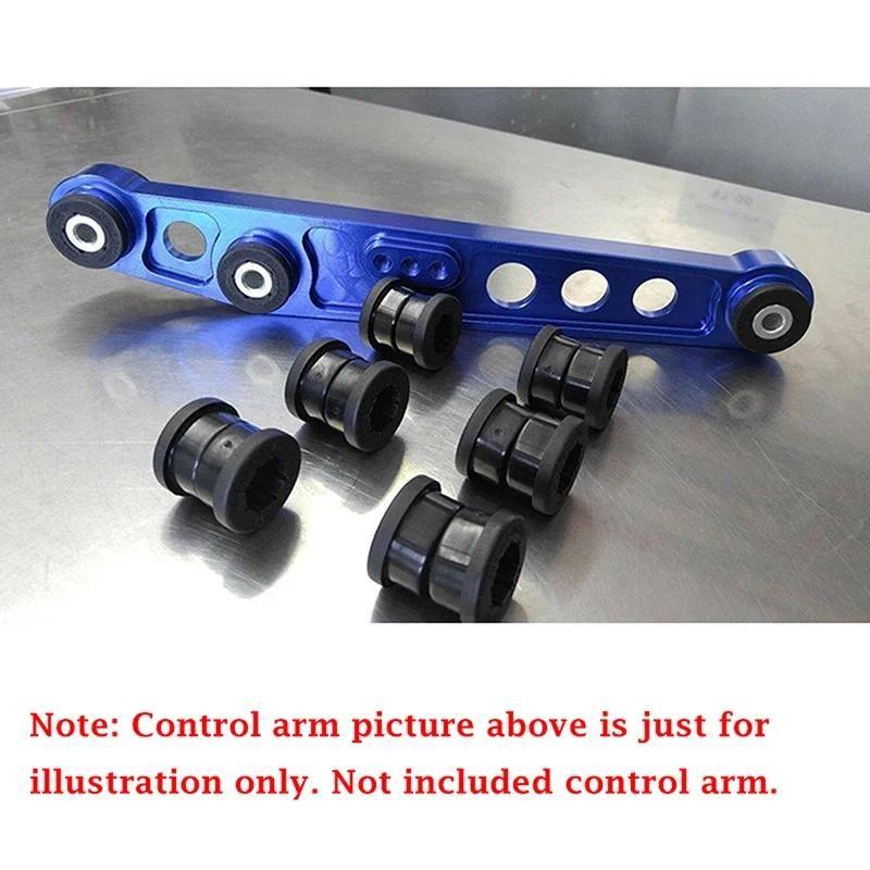 12Pcs Car Bushing Halves Parts for Skunk2 EG EK DC Lower Control Arm LCA Rear Camber Kit Replacement