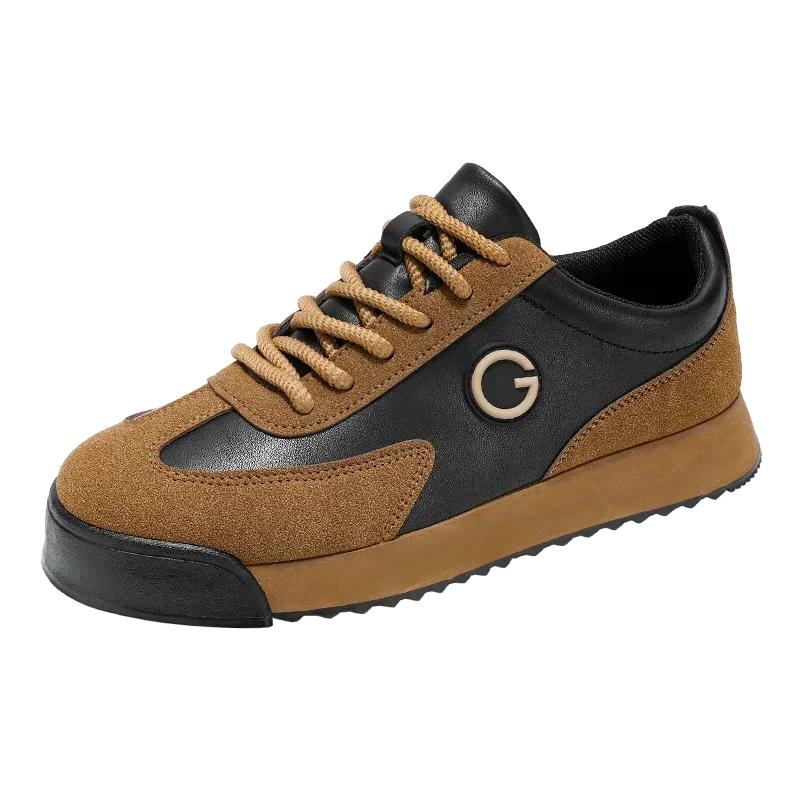 Spring Autumn Men Shoes Low-top Leather Casual Shoes Retro Classic Student Trendy Board Shoe High Quality Outdoor Tennis Sneaker