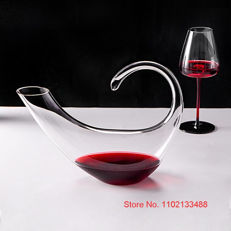 1500ml Clear Crystal Decanter Abstract Art Scorpio Shape Glasses Family Bar Red Wine Hip Flask Holiday Gift Separator Ornaments