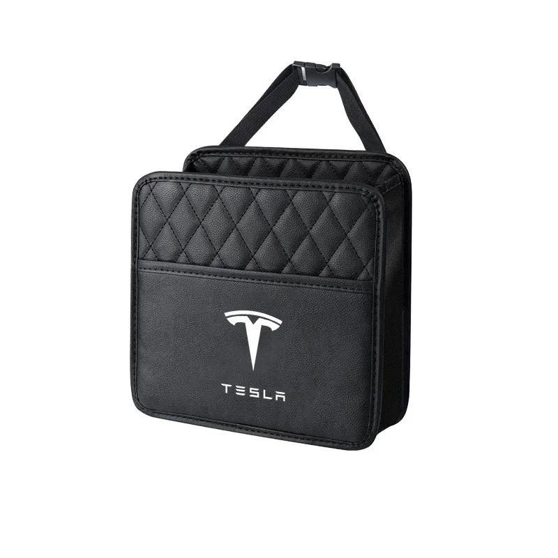 

Car Sticker Tesla Car Seat Back Storage Bag Cup Snack Storage Bag For Tesla Emblem Model S Model X Model 3 Roadster Cybertuck Au