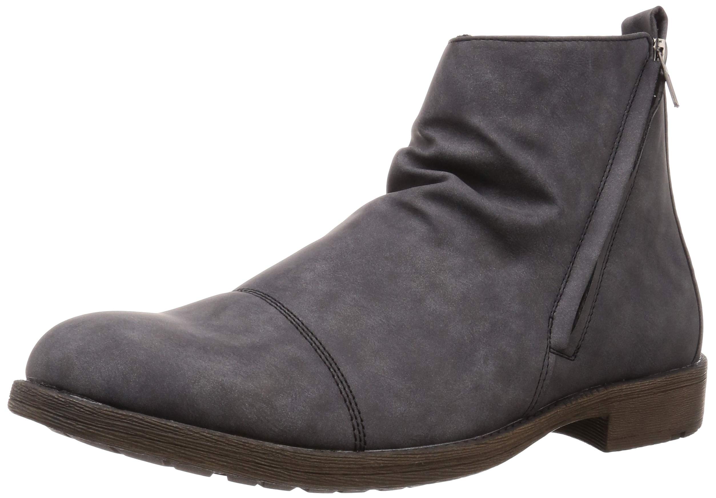 

Bracciano Men s Side Zip Boots, BR-0648, Charcoal/N, Size 25.5 cm