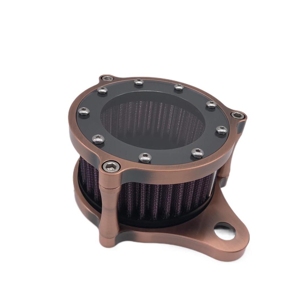 Harley XL883/1200 X48 Transparent Antique Bronze Air Filter