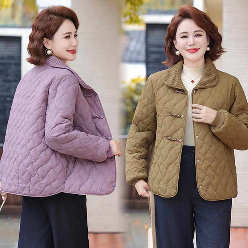 Autumn and Winter Cotton-padded New Thickened Warm Jacket Medium Cotton-padded Jacket