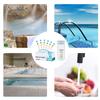 Pool Testing Strips 100-Piece Pool Tester Strips For Water Multifunctional Hot Tub Quick Tester Monitoring Tools For Backyard