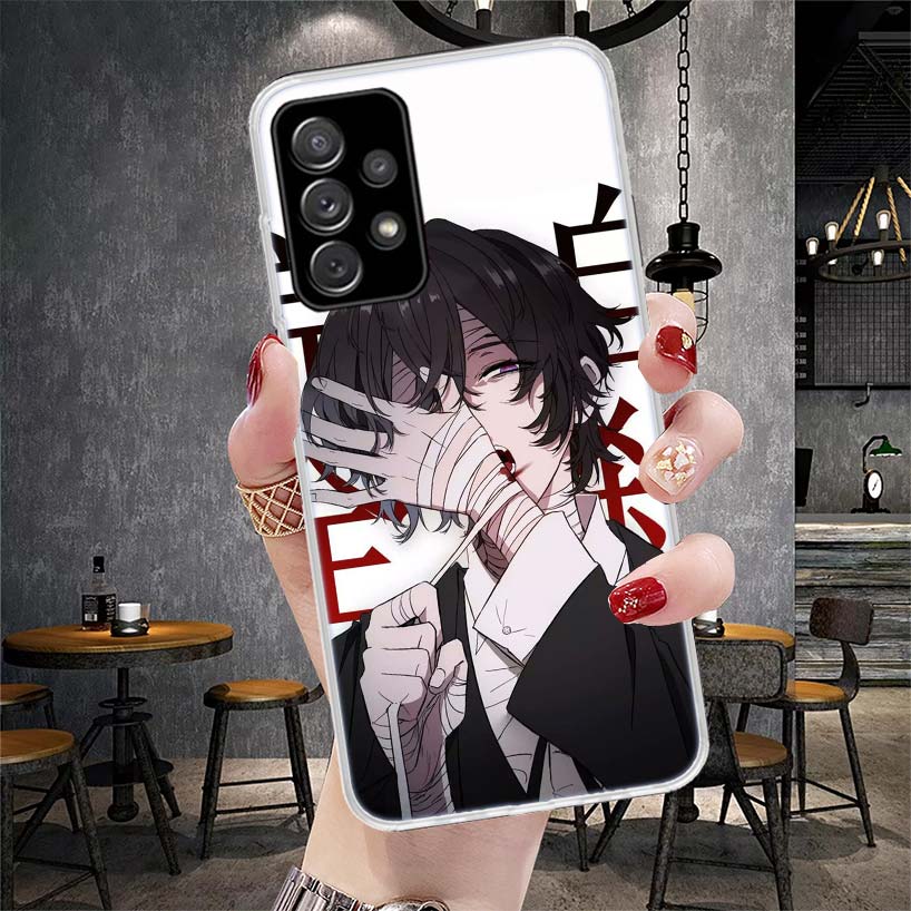 Bungo Stray Dogs Dazai Phone Case For Samsung Galaxy A12 A22 A32 A52 A72 A02S A51 A50S A71 A70 A31 A20S Note 20 Ultra S10 A10S G