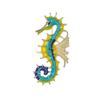 Retro Glazed Seahorse Brooch Painted Dripping Oil Animal Pin Women's Fashion