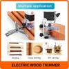 800W High Power Electric Wood Trimmer Handheld Engraving Slotting Router Portable Woodworking Power Tool