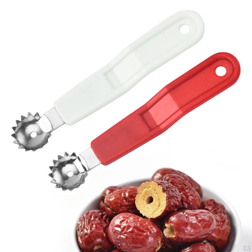 Hulling Tool for Strawberries And Tomatoes, Kitchen Gadget with Comfort Grip