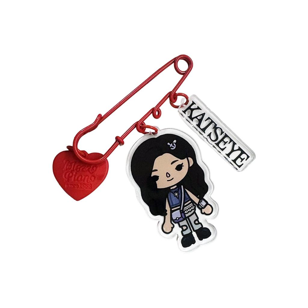 Acrylic Brooch, Pin, Pendant, Accessory