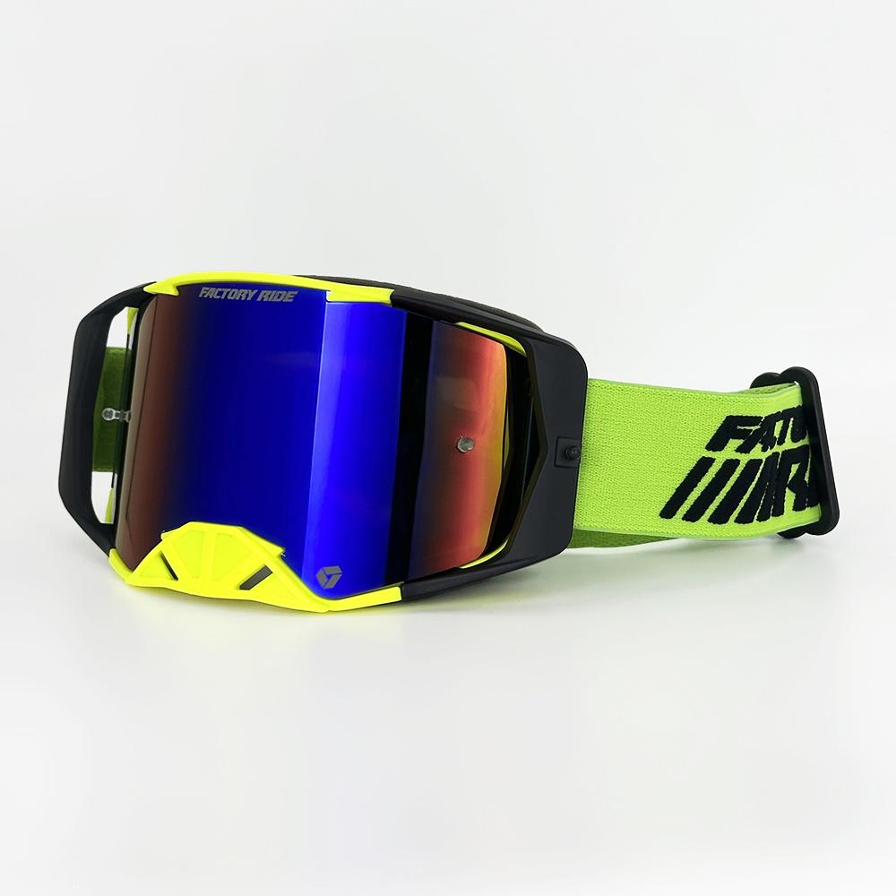 UV400 Protect Motocross Goggles Motocycle Glasses, Windproof Dirt Bike Sunglasses, Off-Road ATV MTB Racing Eyewear for Unisex