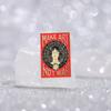 Art Poster Design Enamel Pins Custom MAKE ART NOT WAR Brooches Lapel Badges Funny Jewelry Gift for Friends