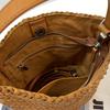 Summer Genuine Leather Women's Bag Handcrafted High-end Woven Single-shoulder Bucket Bag
