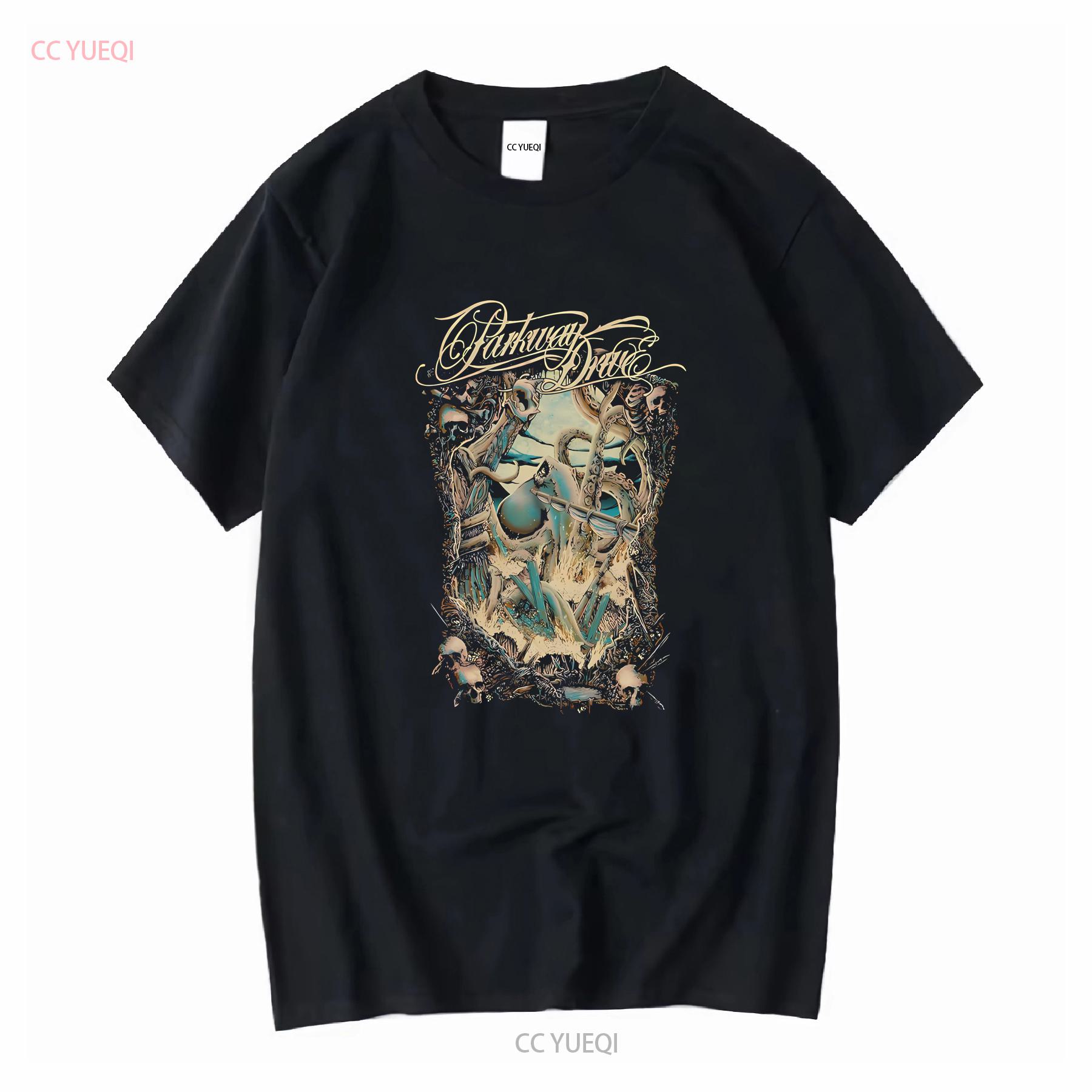 

Authentic PARKWAY DRIVE Band Kraken Skulls Logo T Shirt S M L XL 2XL NEW long or short sleeves vintage Washed Comfortable 4XL