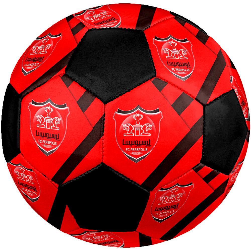 SIZE 5 Persepolis FC Soccer Ball Colorful All Ages Machine Stitched PVC Competition Ready Durable High-Bounce