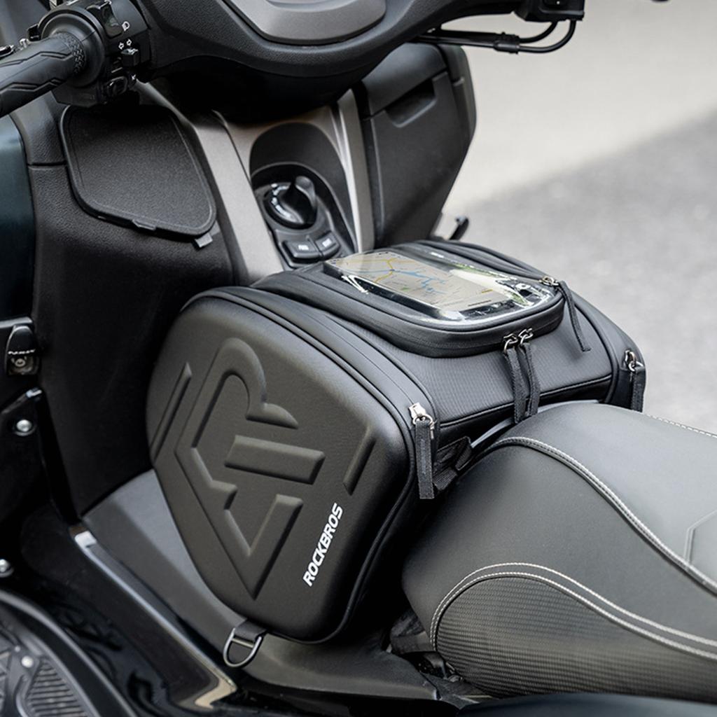 Waterproof Motorcycle Pedal Tunnel Bag Tank Bag For Yamaha Xmax 125 250 300 400 Nmax 125 155 160 Tmax 500 560 Eva Hardshell Bag