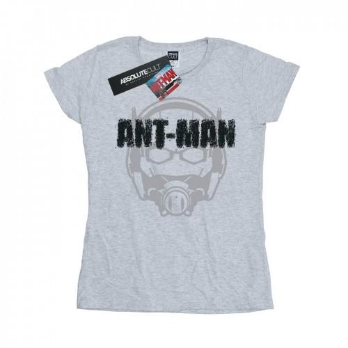 

Marvel Womens/Ladies Ant-Man Helmet Fade Cotton T-Shirt XXL білий