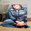 Rock Legend Johnny Halliday blanket Home Decor sofa blanket Digital printing Machine washable bedroom