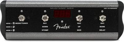 Fußschalter-Preset nach oben, schnelle Effekte oder Tippen mit Jack, 4-Tasten-Fußschalter nach unten, Zugriff, Ein/Aus, Tempo, 1/4"