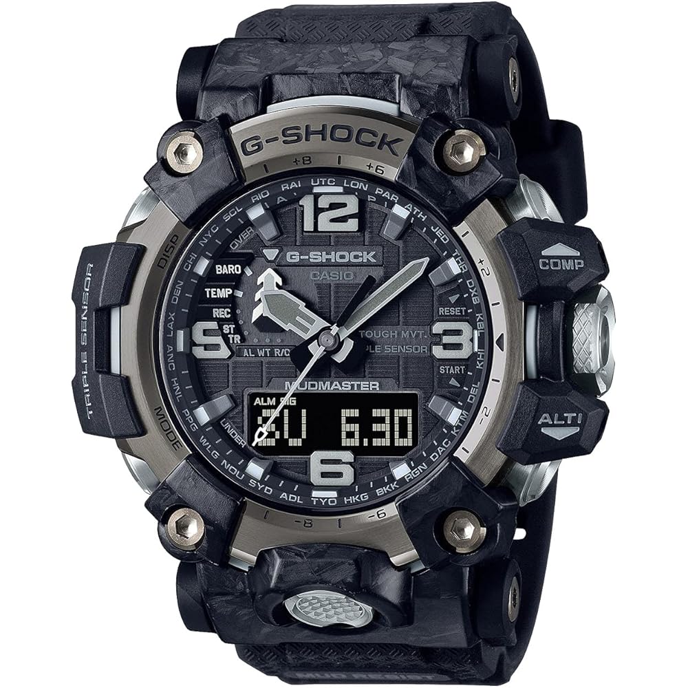 

Casio G-Shock Mudmaster GWG-2000-1A1JF Men s Black Radio Solar Watch