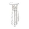 Flower Long Tassel Brooch Pearl Waist Cinching Fixed Pin Exquisite Multi-layer Chains Pin  Women
