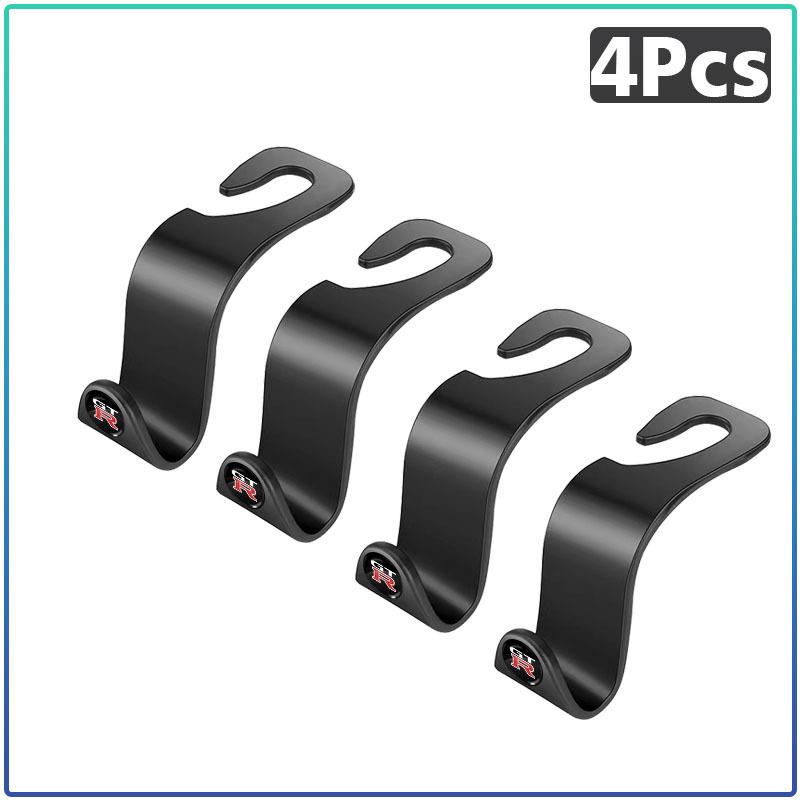Car Headrest Hooks Hanger Bags Seat Back Holder Clips Auto Fastener For Nissan GTR C210 R30 GTS-R R33 R34 GT-R R35 Nismo