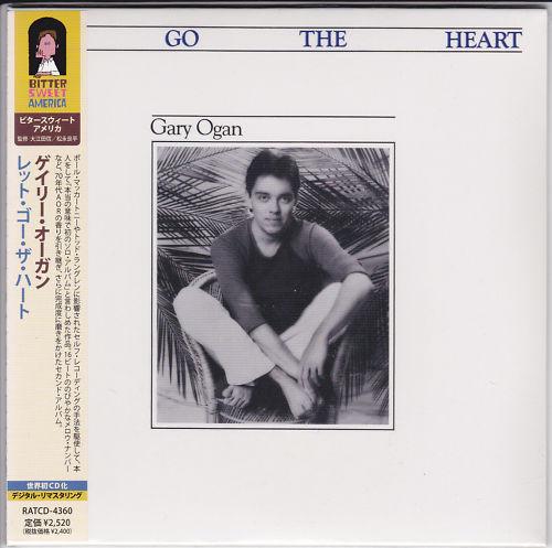 

CD GARY OGAN - Let Go The Heart RATCD4360 Muskrat Records 2007 Japan ObiRock Used