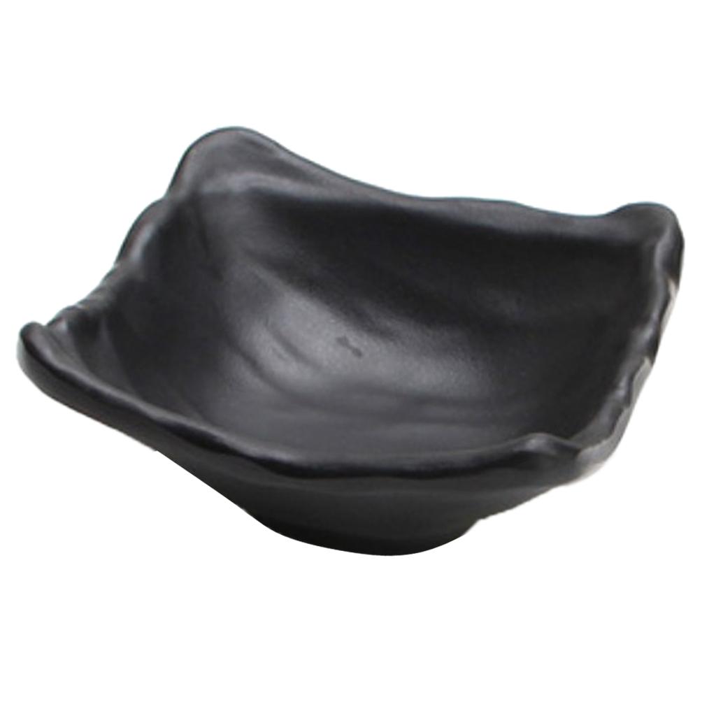 1 Pièce Petit Bol à Sauce Dip Support Assiette à Snack Plateau de Service Alimentaire Plat pour Assaisonnement Sushi Moutarde Vaisselle Fourniture Sauce Dip