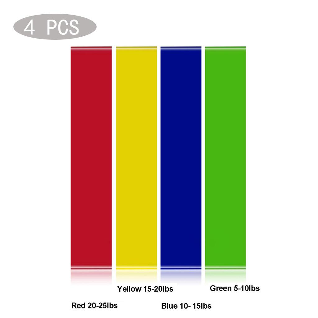 Training Resistance Bands Yoga Gym Fitness Gum Pull Up Assist Rubber Band Crossfit Exercise Home Workout Equipment