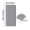 Silicone Coffee Mat 15.75X23.6Inch Coffee Bar Mat With Detachable Dish Drying Mat Easy Clean Coffee Station Mat