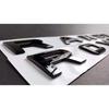 3D Letters ABS Front Hood Emblem Range Rover Hood Letters Stickers For Land Rover Range Rover