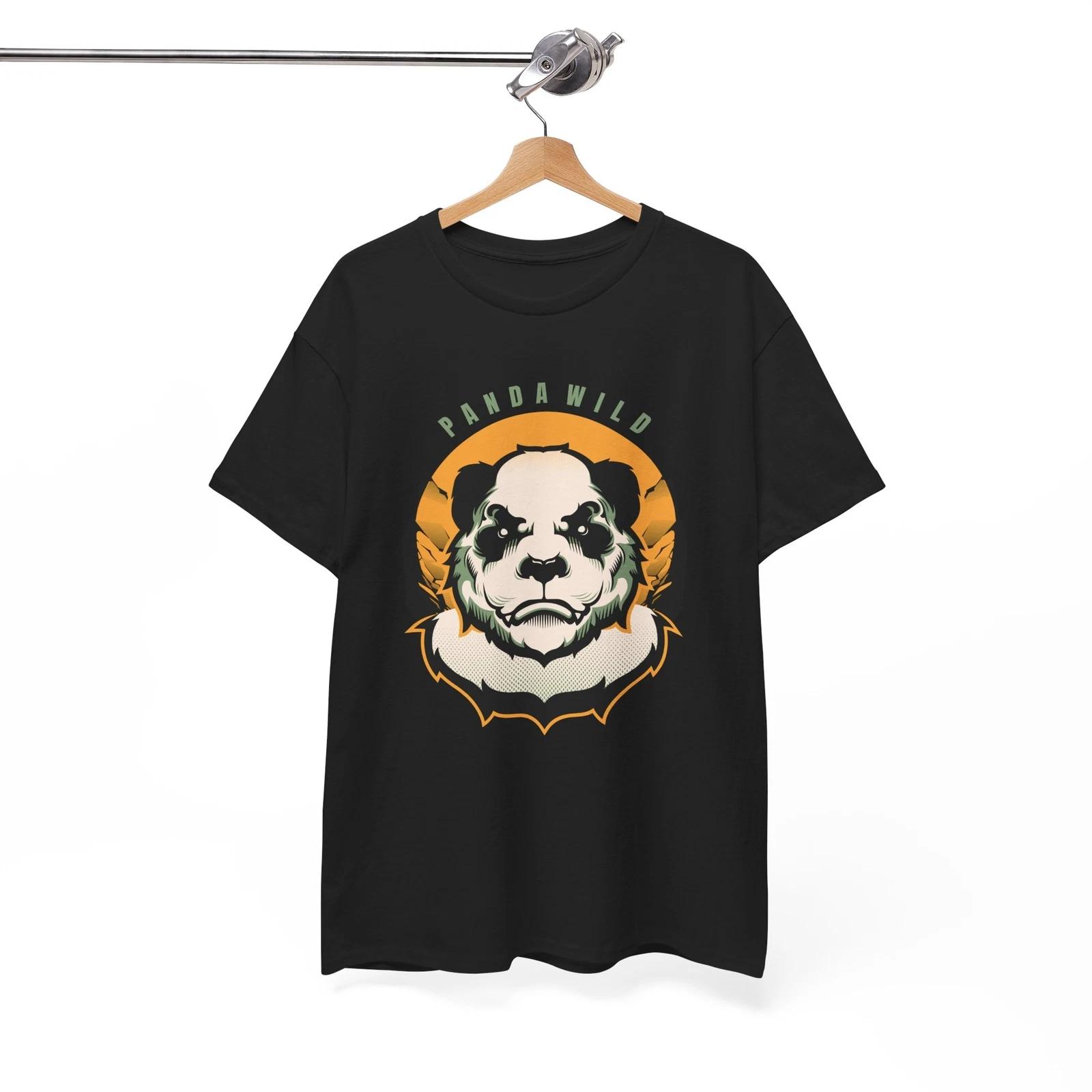 Футболка Panda wild japanese | Футболка Японский Демон Самурай | Рубашка Воина Бусидо 3XL