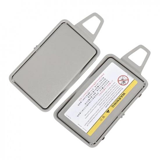 Left & Right Sun Visor Mirror Frame Cover for E500 E320 E550 Gray White