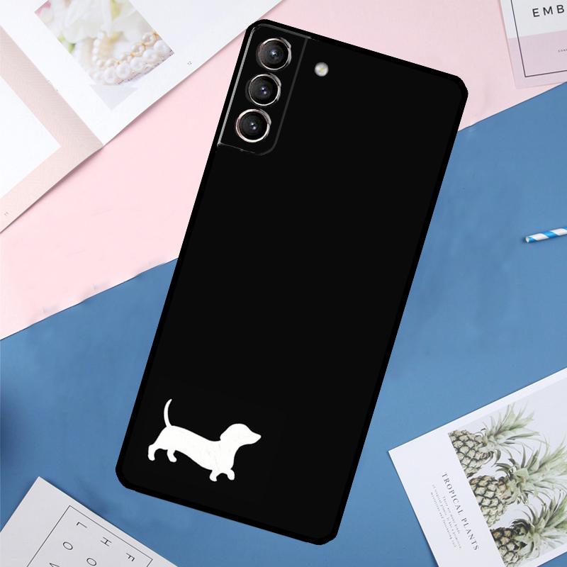 Dachshund Teckel Dackel Dog Case For Samsung Galaxy S22 S23 S24 Ultra S9 S10 Plus Note 10 20 Ultra S20 S21 FE Cover