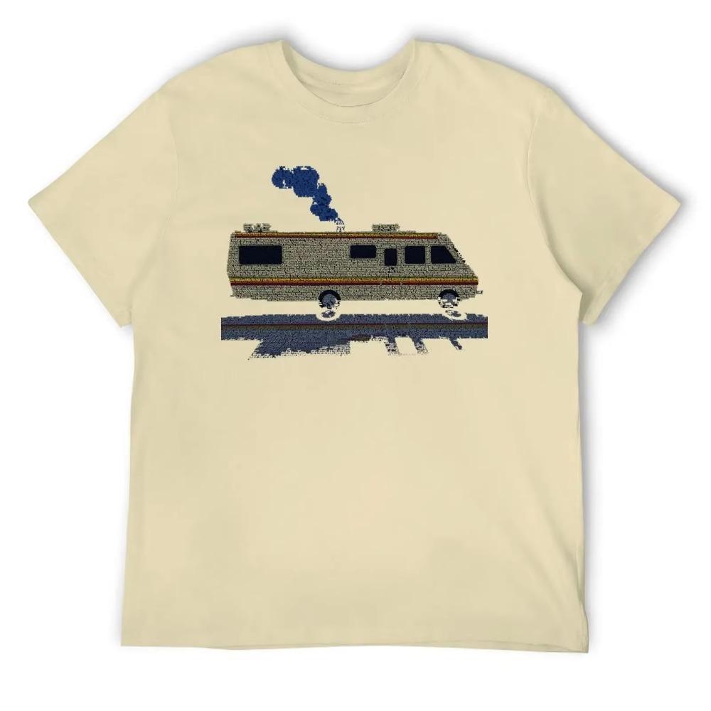 Die ganze Geschichte verpackt in einem Wohnmobil (Break T-Shirt Harajuku Sport Top Tee Lustig Grafik Reise Lustig Neuheit USA Größe