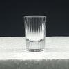 12pcs Set Shot Glass 20ml European Style Baijiu Vertical Spirits Cups Transparent Wine Cup Drinking Glasses Household Drinkware